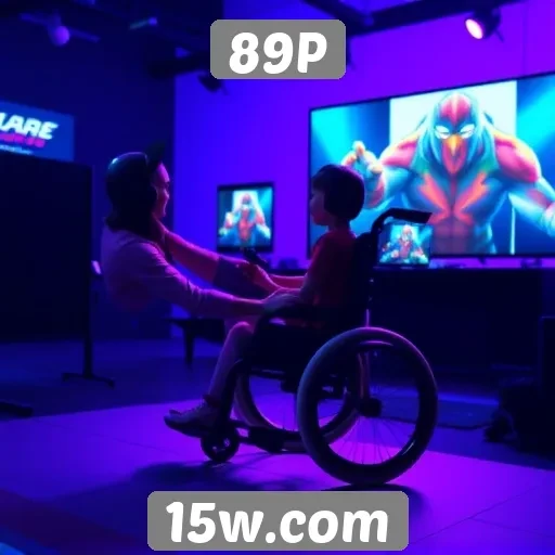 Acessibilidade em jogos no site 89P